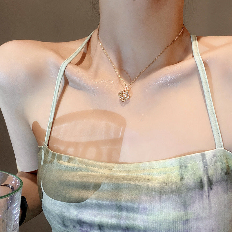Andromeda Gold-tone Chain Necklace