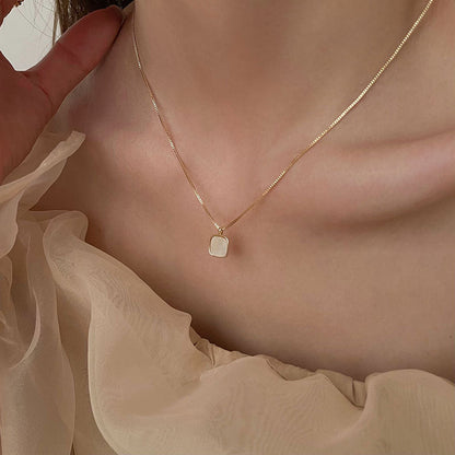 Sophie Gold-tone Chain Bead Necklace