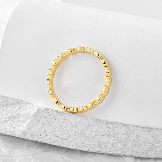 Orbit Echo Gold-tone Ring