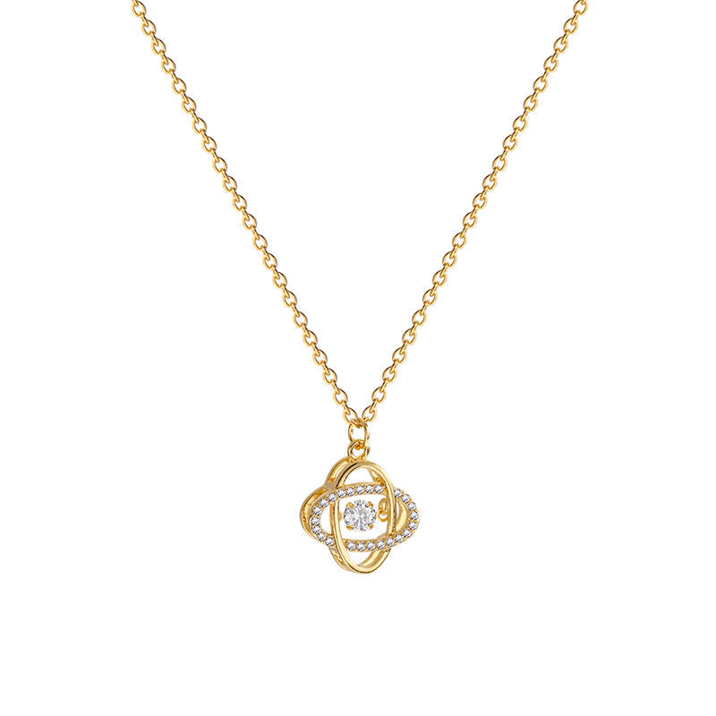 Andromeda Gold-tone Chain Necklace