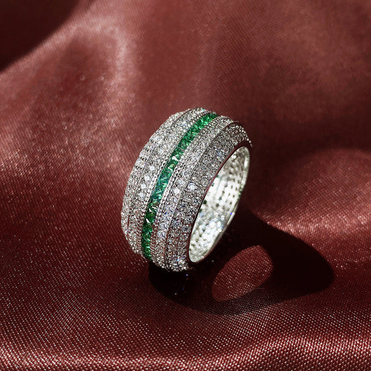 Celina Maroux Ring | White Gold-tone