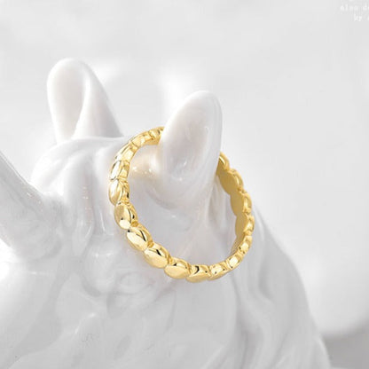 Orbit Echo Gold-tone Ring