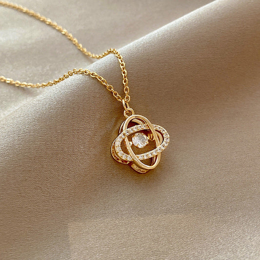 Andromeda Gold-tone Chain Necklace