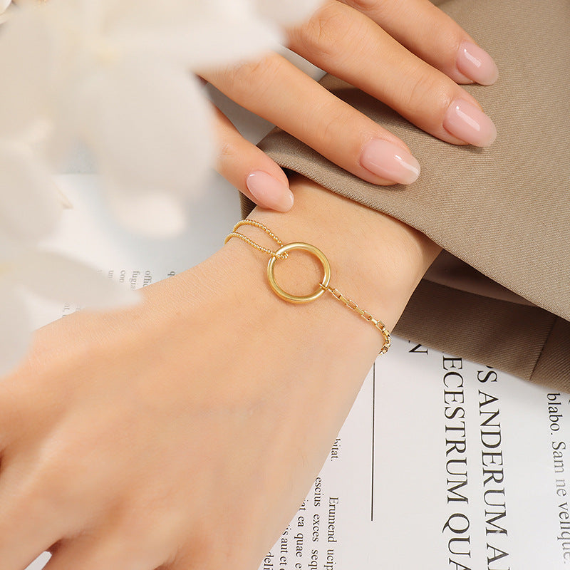 Luria Gold-tone Hoop Bracelet