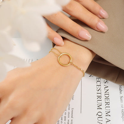 Luria Gold-tone Hoop Bracelet
