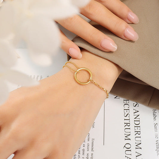 Luria Gold-tone Hoop Bracelet