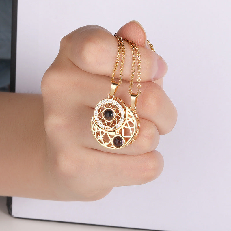 I Love You to the Moon and Back' Necklace
