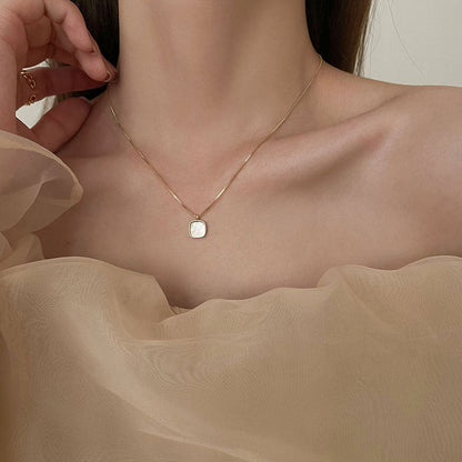 Sophie Gold-tone Chain Bead Necklace