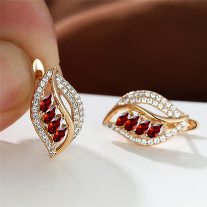 Isola Rosavere Earrings | Gold-tone