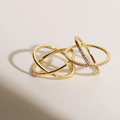 Eva's Harmony Golden Ring