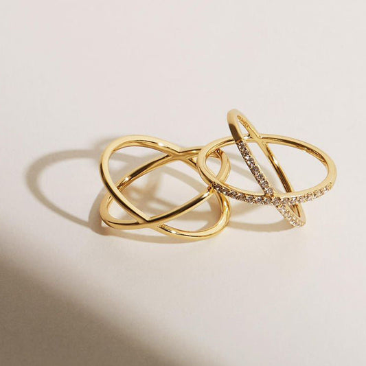 Eva's Harmony Golden Ring