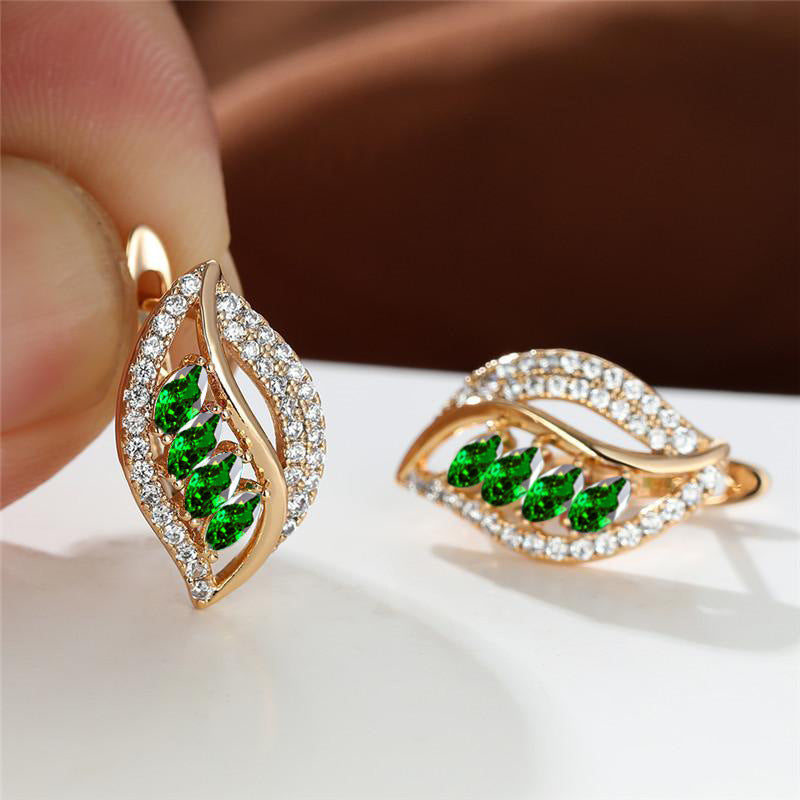 Isola Verdancia Earrings | Gold-tone