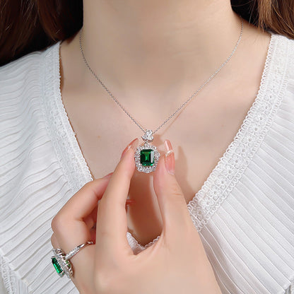 Meliora Brenswyn Necklace | White Gold-tone