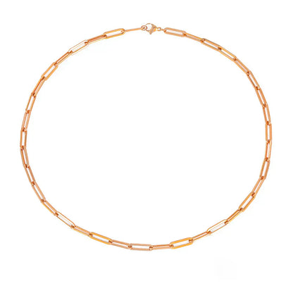 Archen Elegant Chain Necklace | Gold-tone