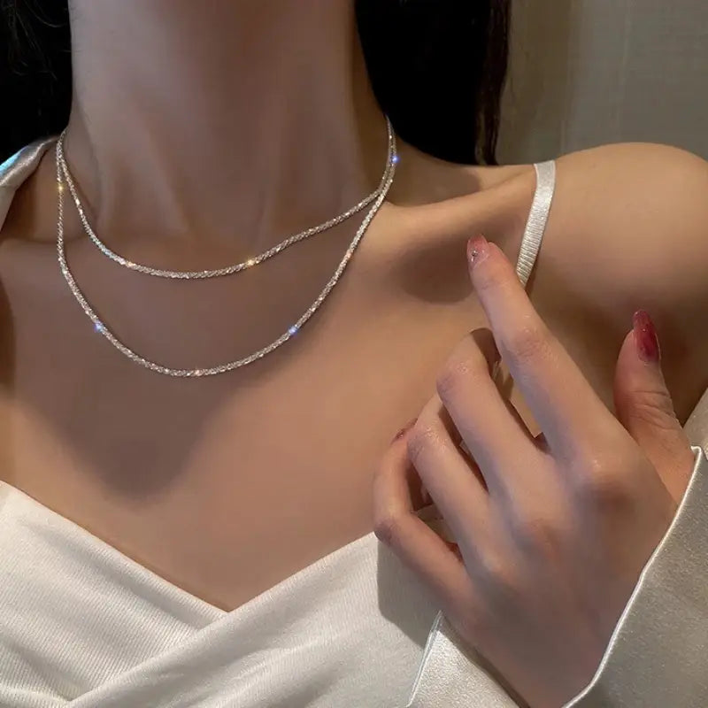 Elegant Cubic Zirconia Necklace