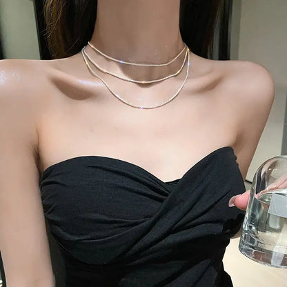 Elegant Cubic Zirconia Necklace