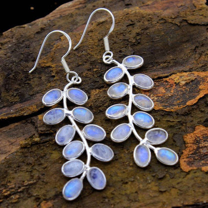 Milky Stone Earrings