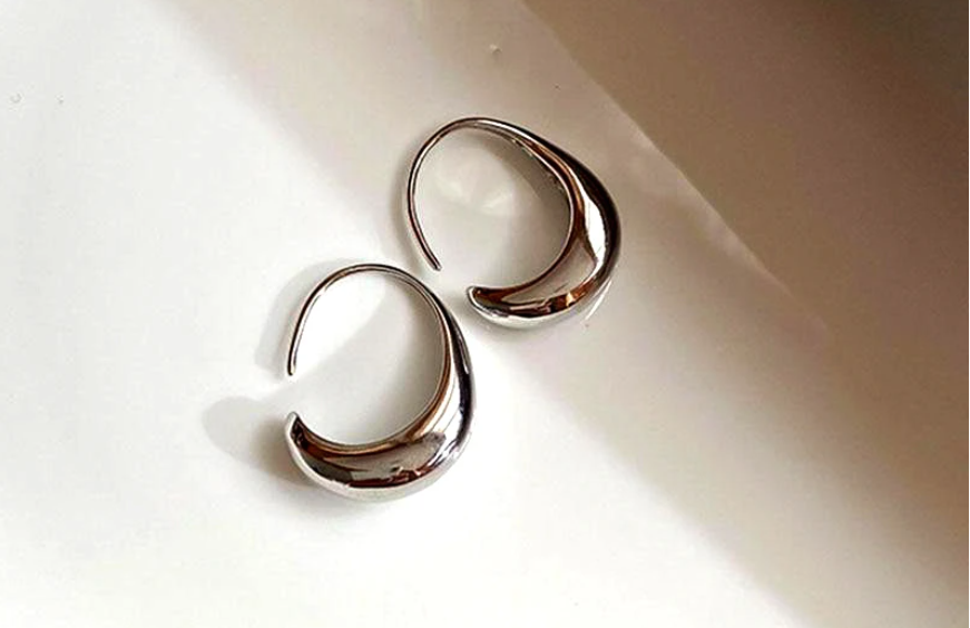 Elegant Gold-tone Earrings