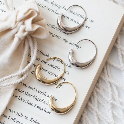 Elegant Gold-tone Earrings