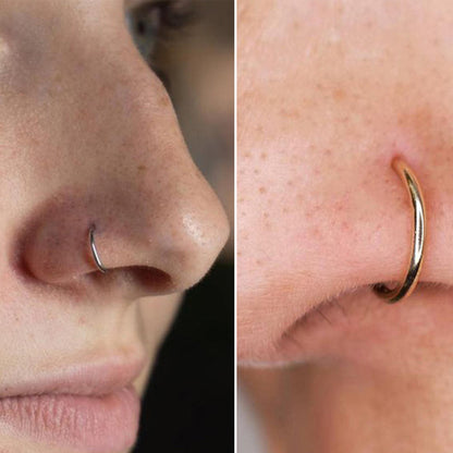 No-Piercing Nose Piercing