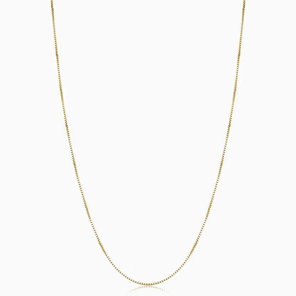 Bodega Box Necklace | Gold-tone
