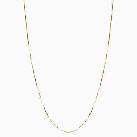 Bodega Box Necklace | Gold-tone