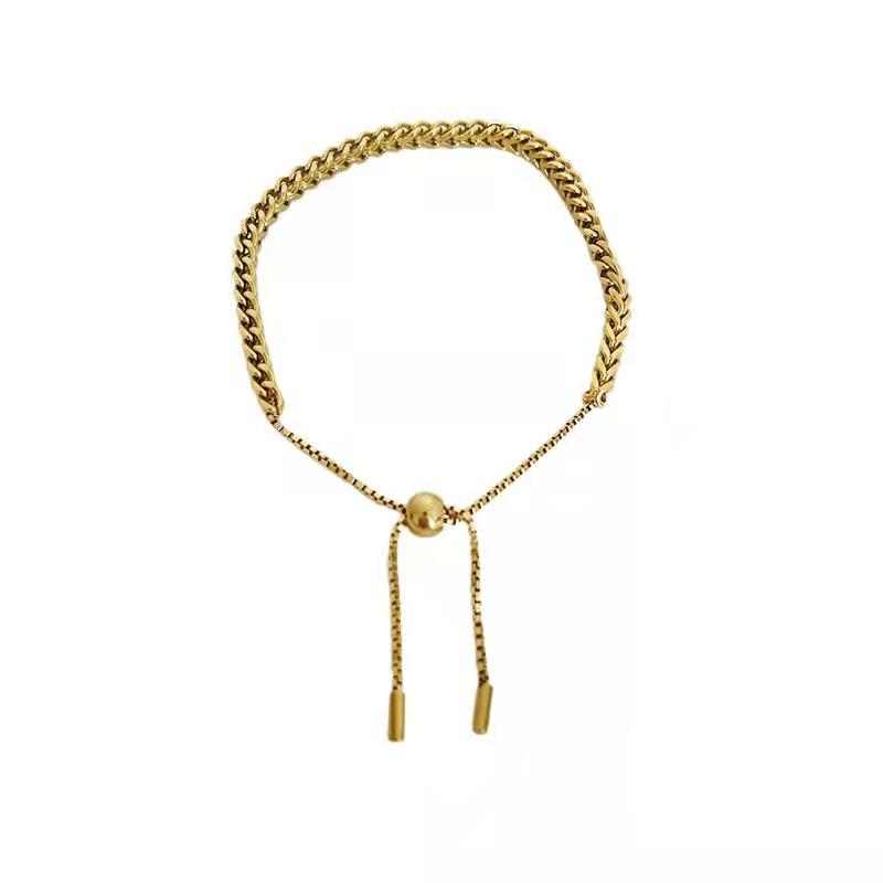 Gold-tone Fortress Bracelet