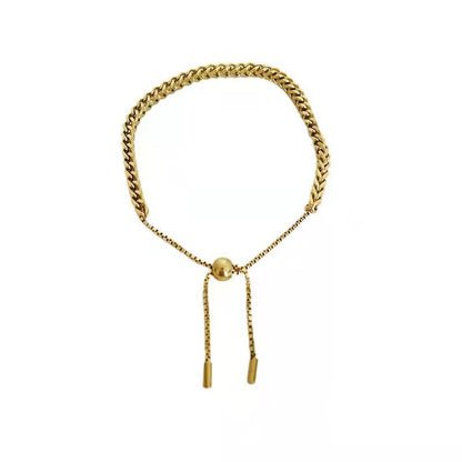 Gold-tone Fortress Bracelet