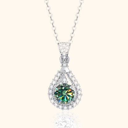 Alindra Voselle Necklace | White Gold-tone