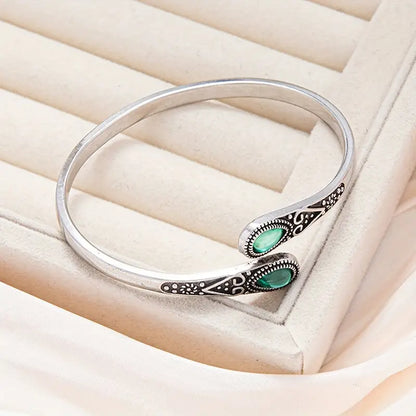 Esmeralda Devereux Bracelet | White Gold-tone