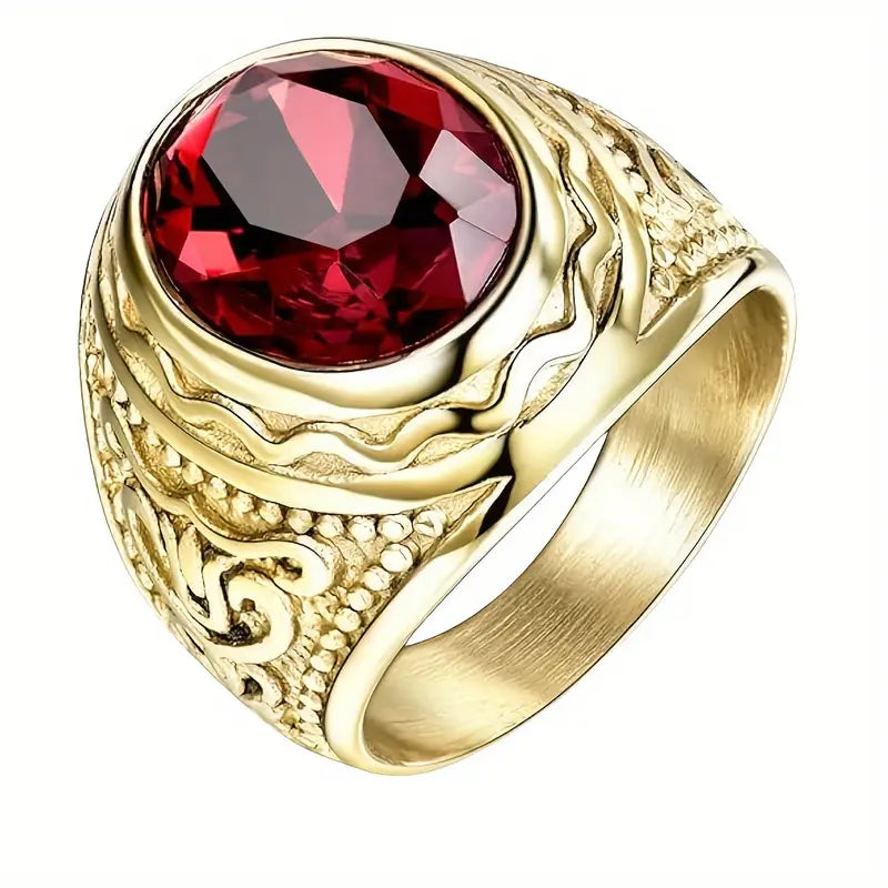 Ravelle Sangris Ring | Gold-tone