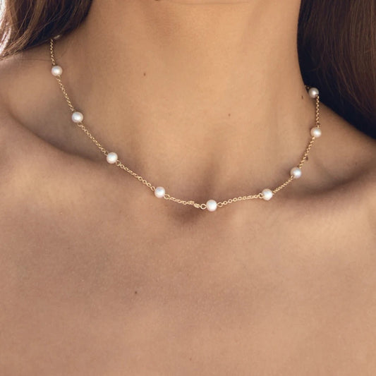 Isle Freshwater Bead Necklace
