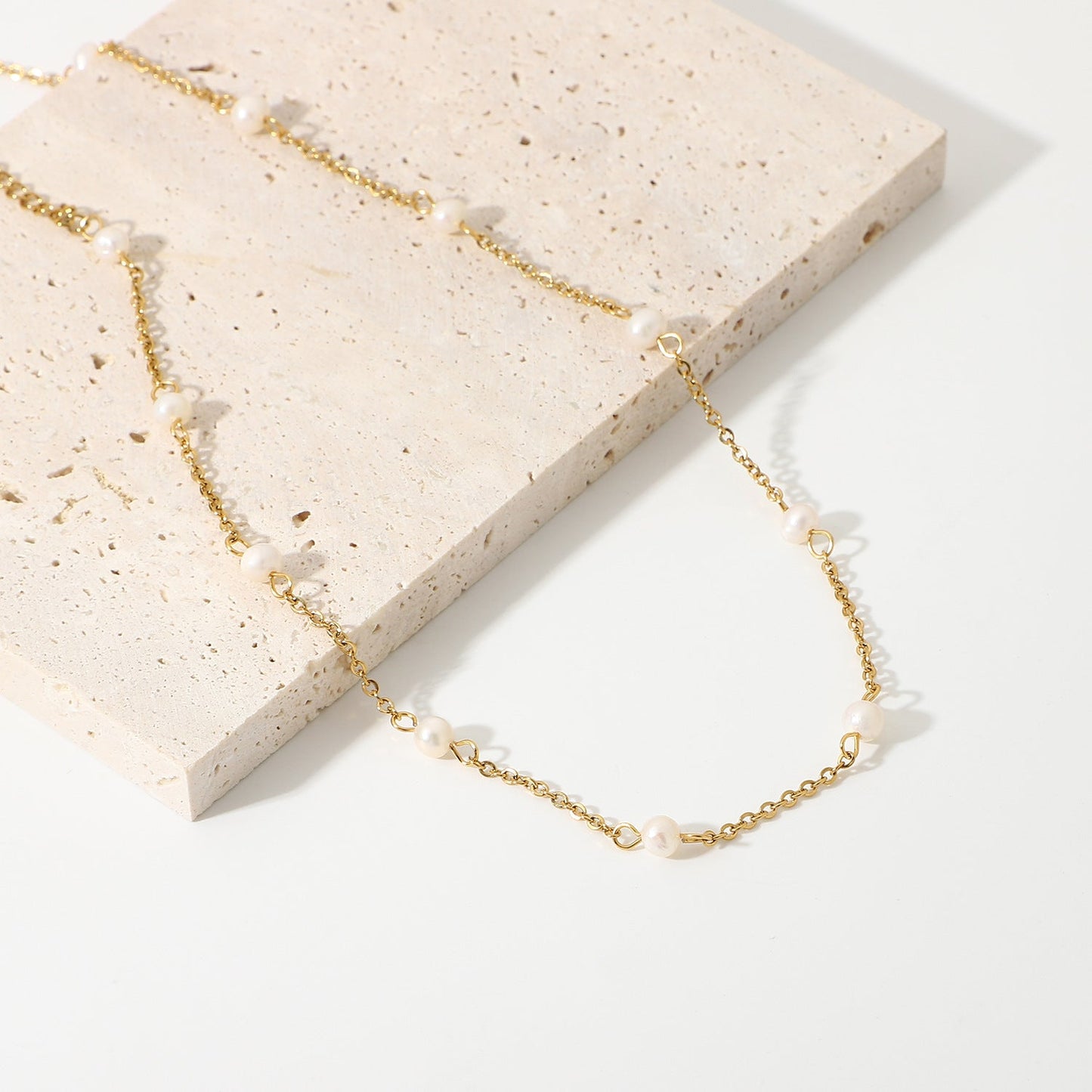 Isle Freshwater Bead Necklace