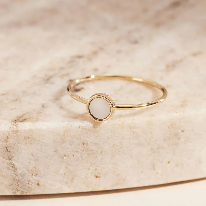 Alina Cirielle Ring | Gold-tone