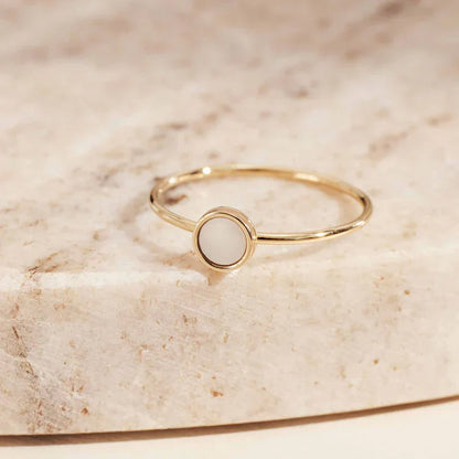 Alina Cirielle Ring | Gold-tone