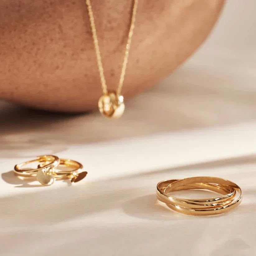 Léna Trielle Ring | Gold-tone