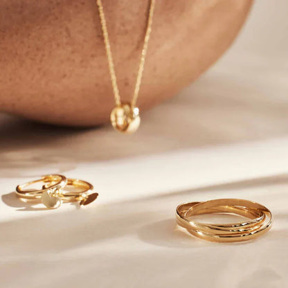 Léna Trielle Ring | Gold-tone