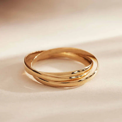 Léna Trielle Ring | Gold-tone