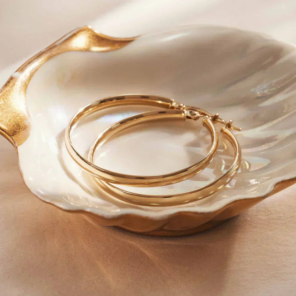 Noa Serane Earrings | White Gold-tone