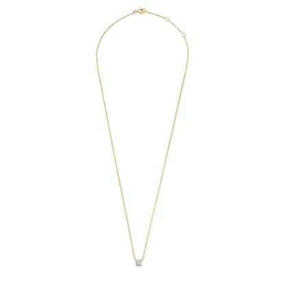 Sparkling Stone Necklace Cléa | Gold-tone