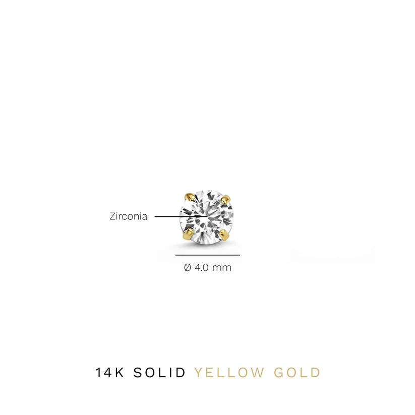 Larmes de Lune Stone Earrings | Gold-tone