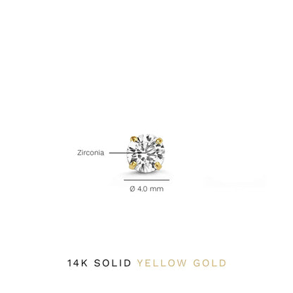 Larmes de Lune Stone Earrings | Gold-tone