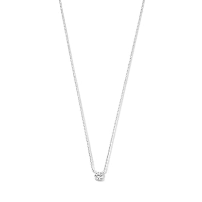 Sparkling Stone Necklace Cléa | Gold-tone