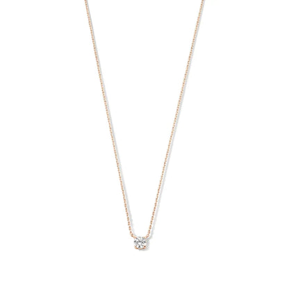 Sparkling Stone Necklace Cléa | Gold-tone
