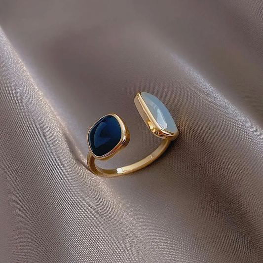 Adjustable Equilibrium Gold-tone Ring