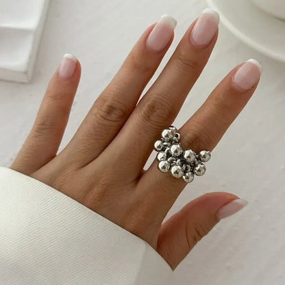 Bohemian Double-Set Bead Ring