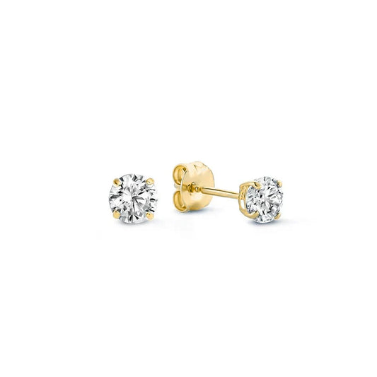 Larmes de Lune Stone Earrings | Gold-tone