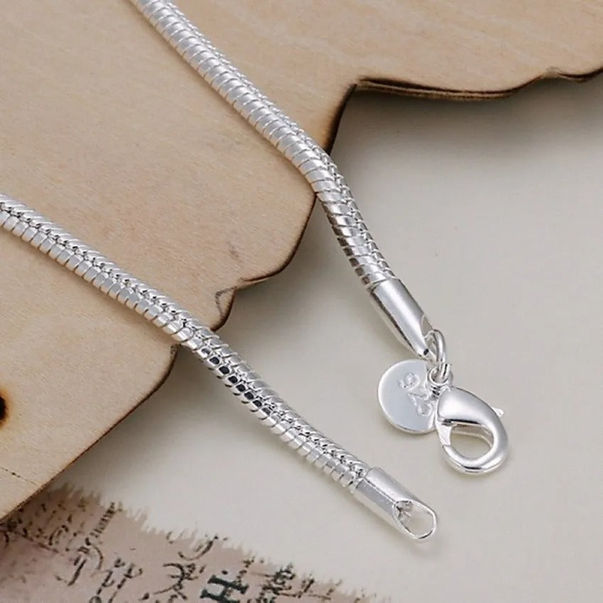 Simple Silver-tone Candle Holder Bracelet